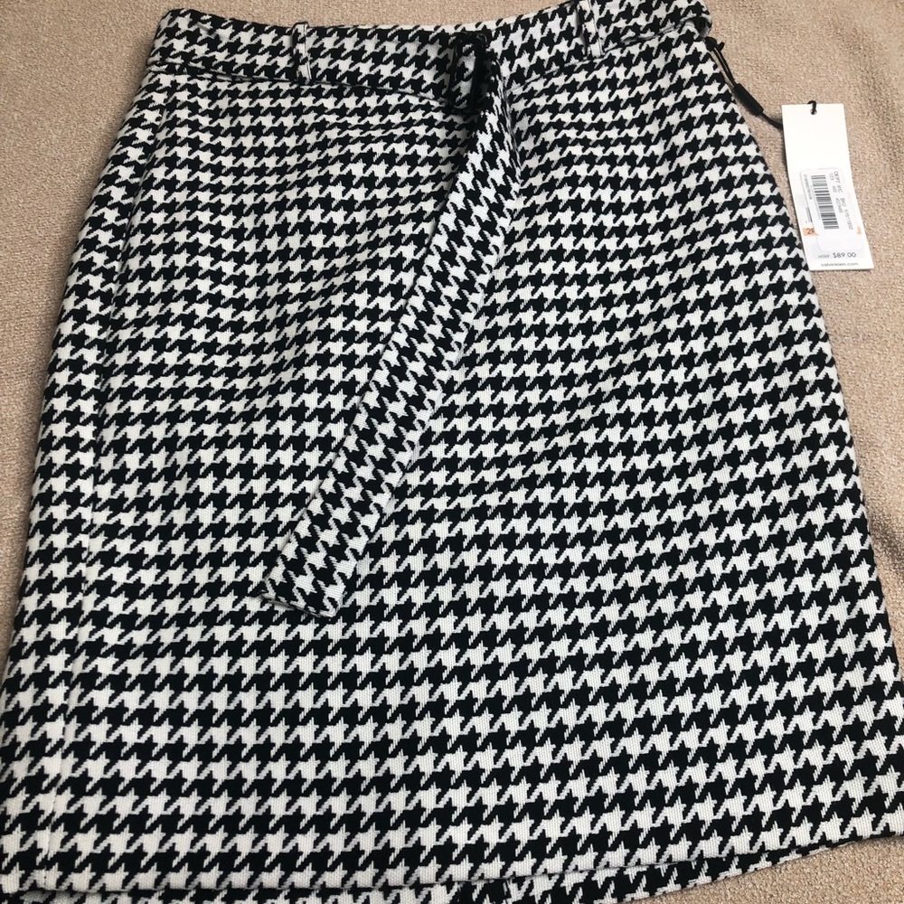 Calvin Klein belted pencil skirt